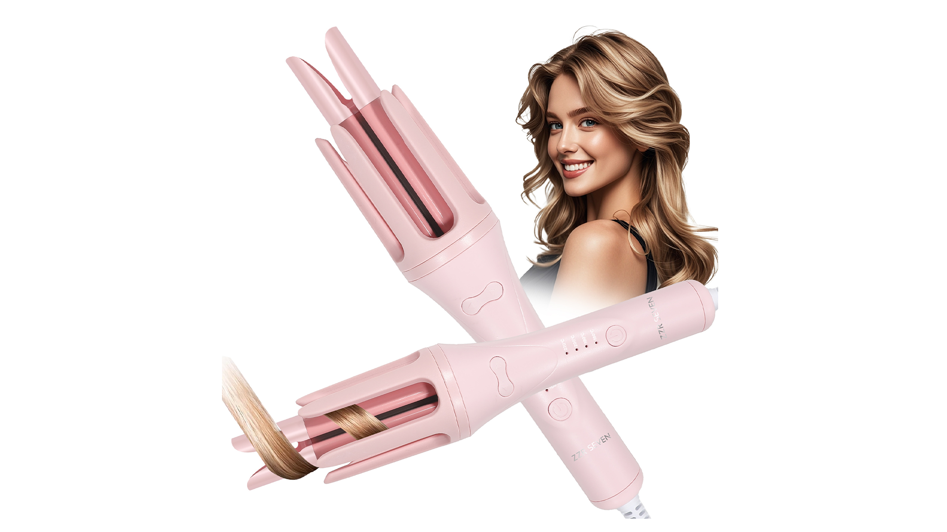 Amazon.com: ZZR SEVEN Automatic Curling Iron, 1.25 Inch Hair